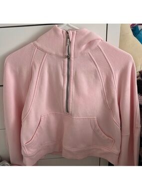 lululemon scuba oversized half zip up hoodie